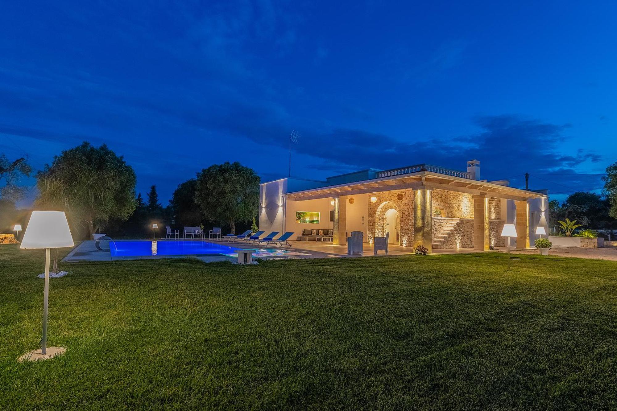 La Carezza Del Sole - Private Villa Francavilla Fontana Exterior foto