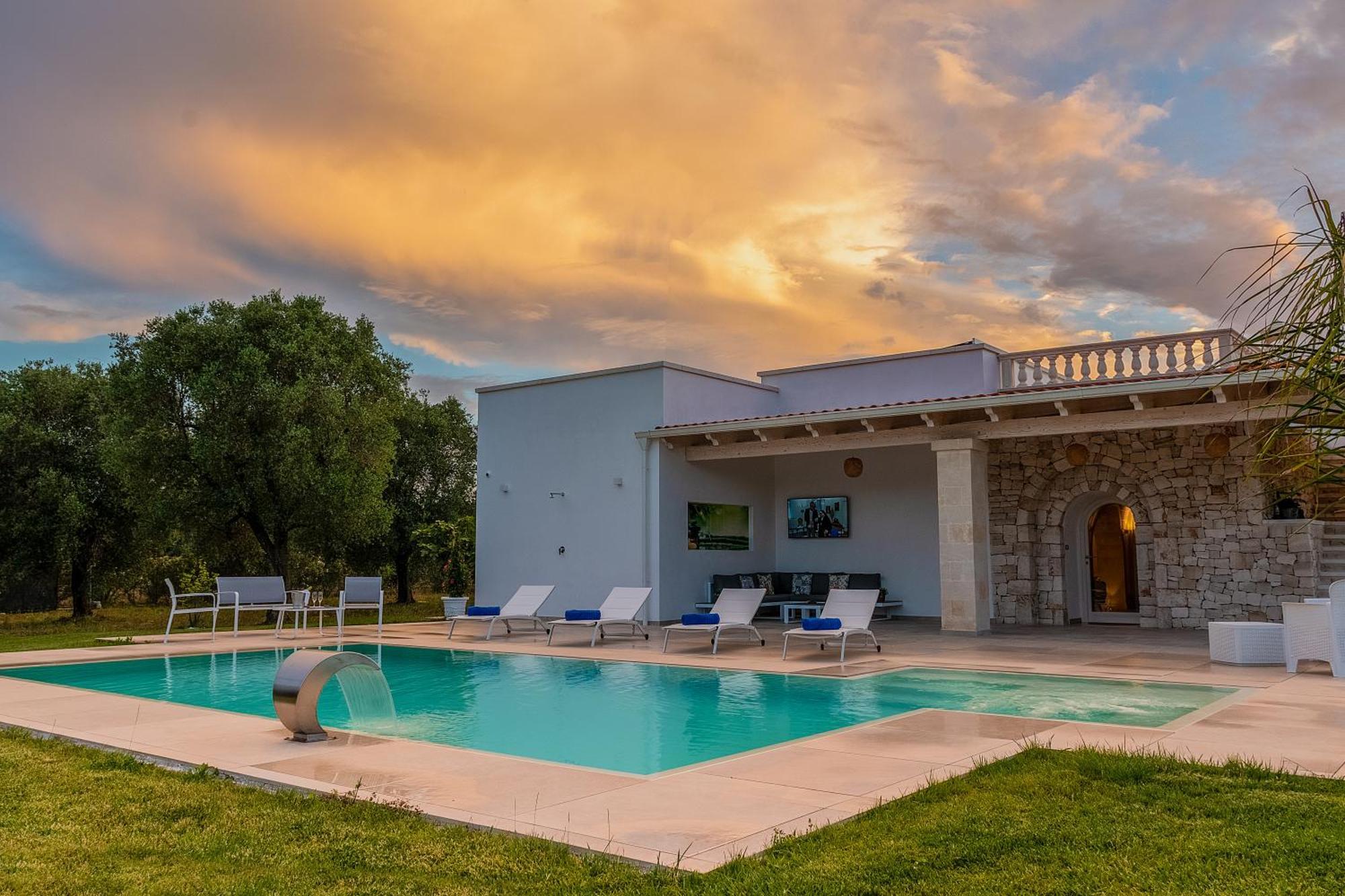 La Carezza Del Sole - Private Villa Francavilla Fontana Exterior foto