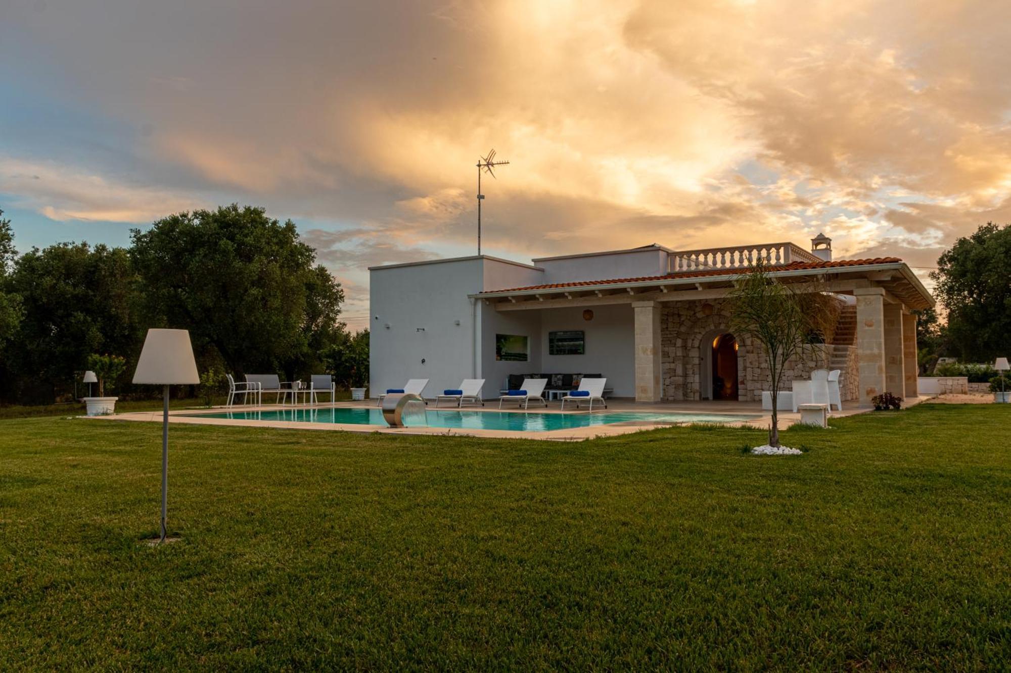 La Carezza Del Sole - Private Villa Francavilla Fontana Exterior foto