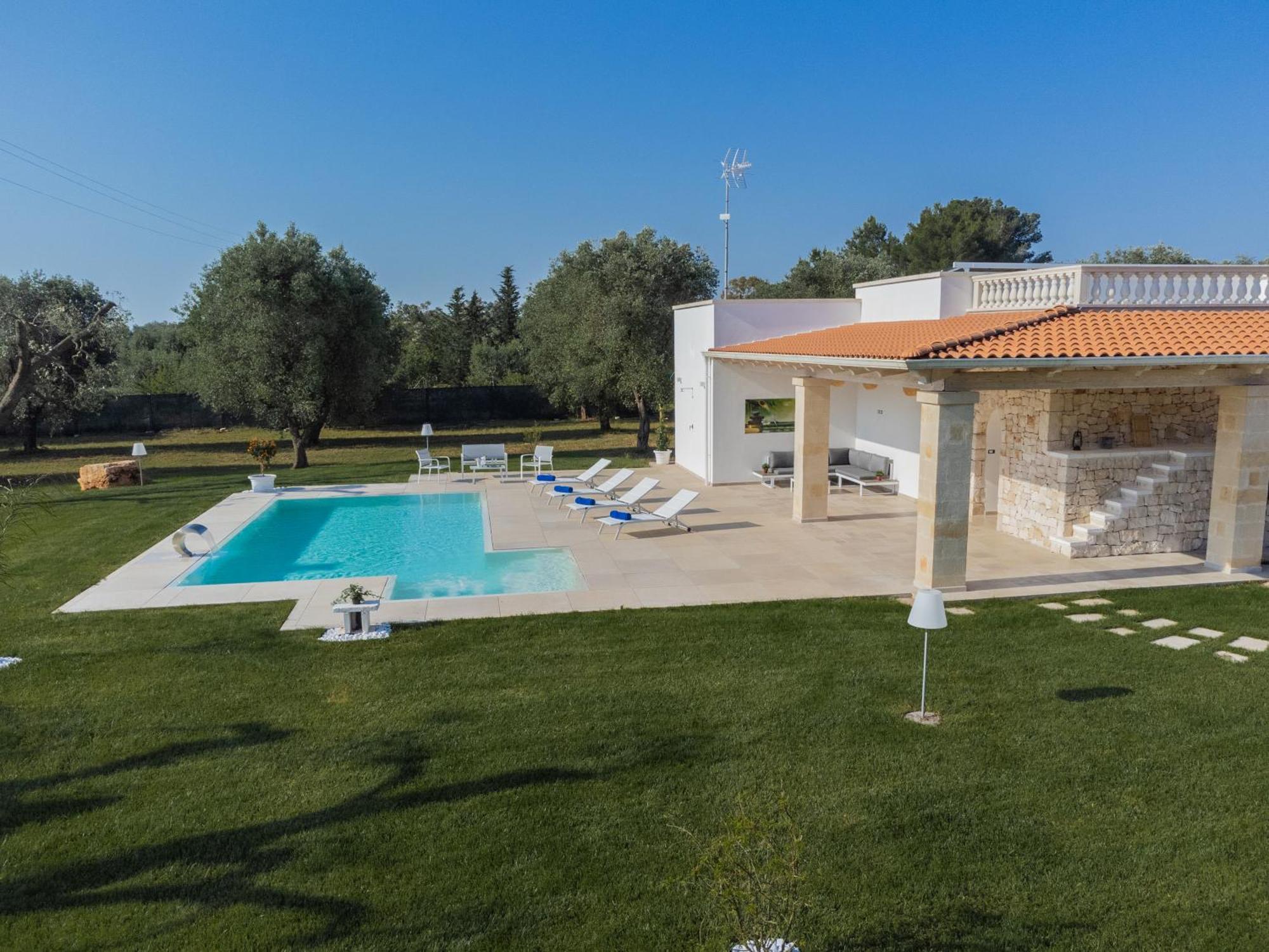 La Carezza Del Sole - Private Villa Francavilla Fontana Exterior foto