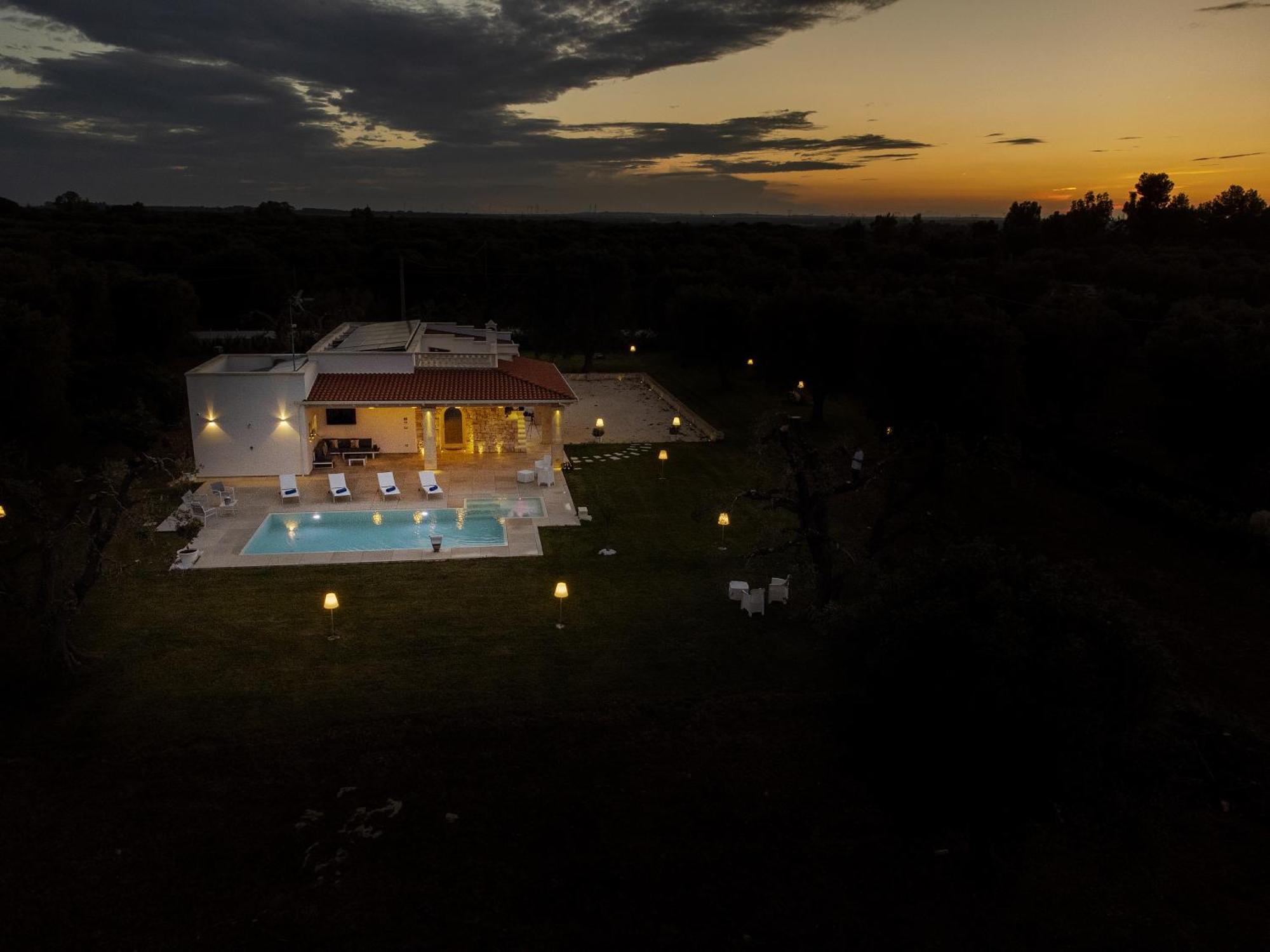La Carezza Del Sole - Private Villa Francavilla Fontana Exterior foto