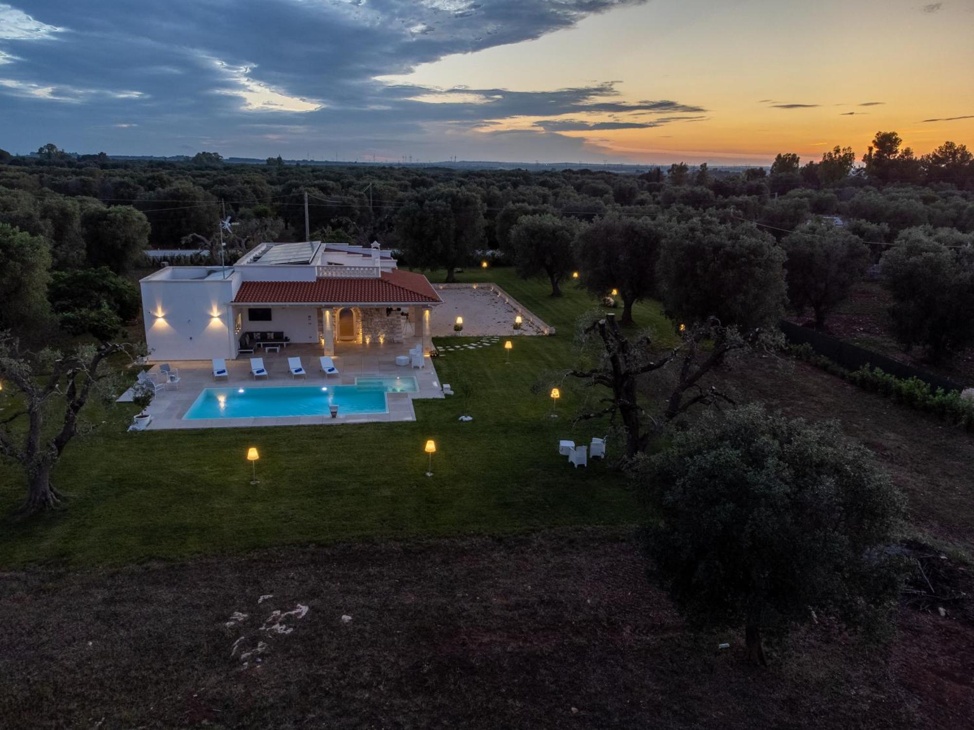 La Carezza Del Sole - Private Villa Francavilla Fontana Exterior foto