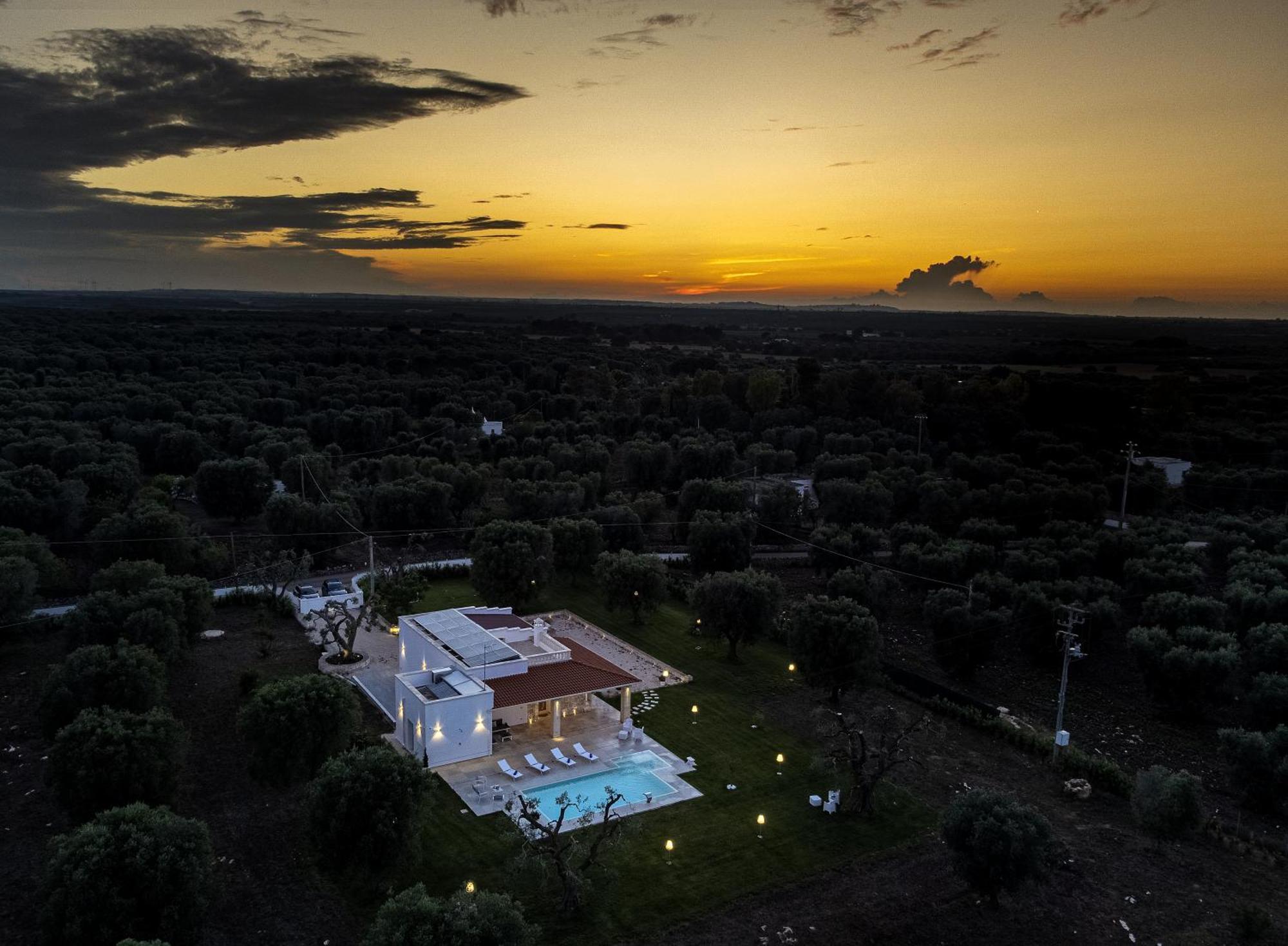 La Carezza Del Sole - Private Villa Francavilla Fontana Exterior foto